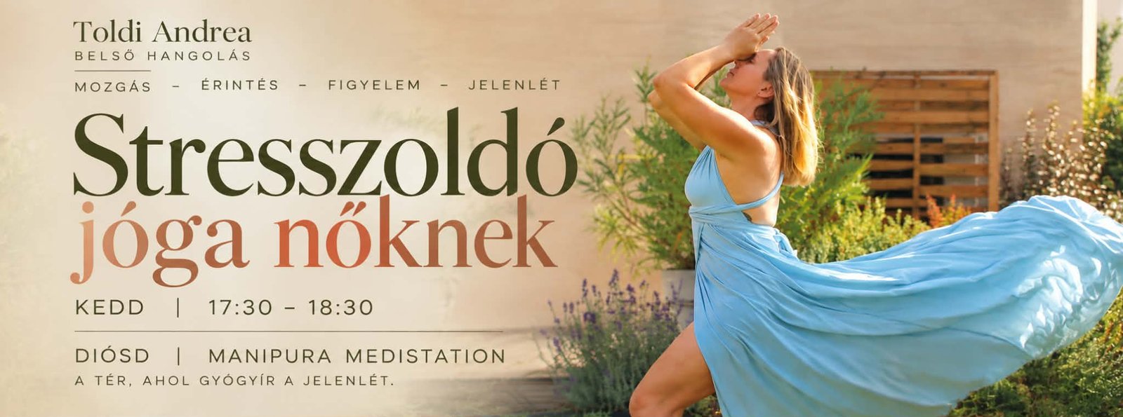 Stresszoldó jóga nőknek